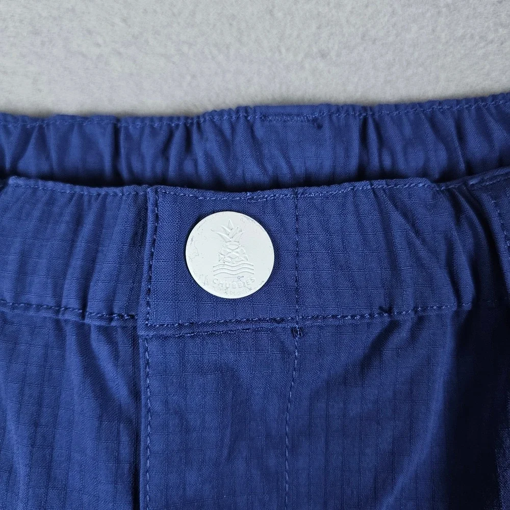 Chubbies Boat Shorts Mens Medium Blue Aqua 5